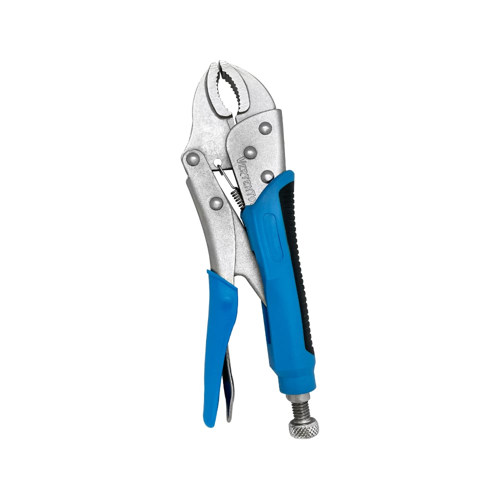 Зажим vertextools ручной, полукруглый захват 220мм 0035-220 - выгодная ...