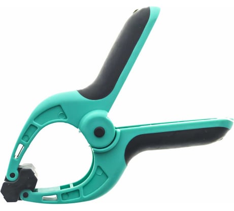 Клещеобразная струбцина Sturm пластиковый корпус, усиленная пружина, длина 115мм, зев 37мм 1078-07-37