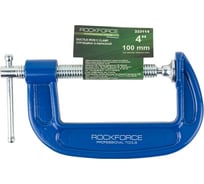 Струбцина Rockforce G-образная Profi 4-100мм RF-333114(17026)