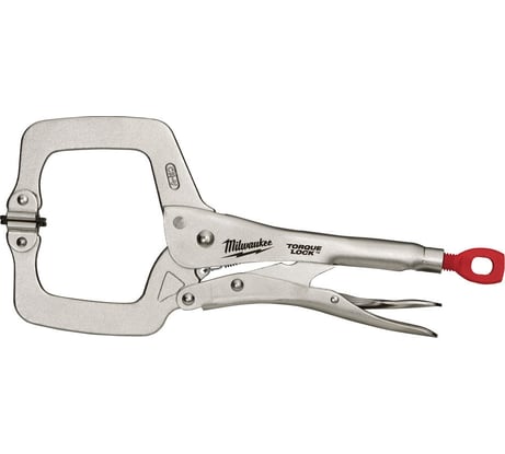 Ручной зажим Milwaukee TORQUE LOCK струбцина тип С с шарнирными губками 11" 280мм NEW 4932471727