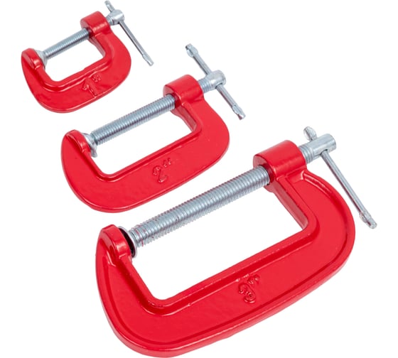 Набор мини-струбцин Политех тип G 3 шт. 2548675 1