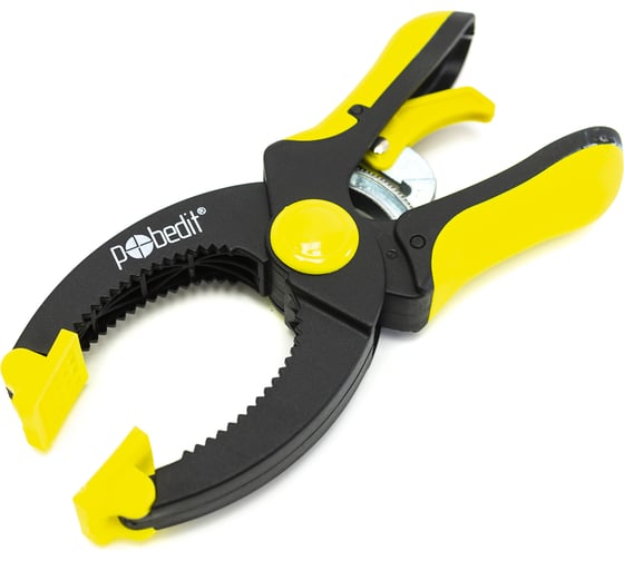 Пластиковый зажим Pobedit храповой механизм фиксации, 160 мм 2548816