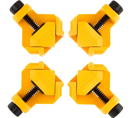 Набор зажимов для угловых соединений 4 шт Inforce 06-03-47