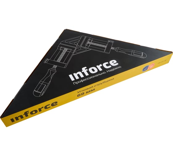 Угловая струбцина Inforce 69 мм 06-03-46