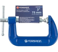 Струбцина G-образная Forsage ''Profi''3''-75мм (вес-0.75кг) F-333113(54251)