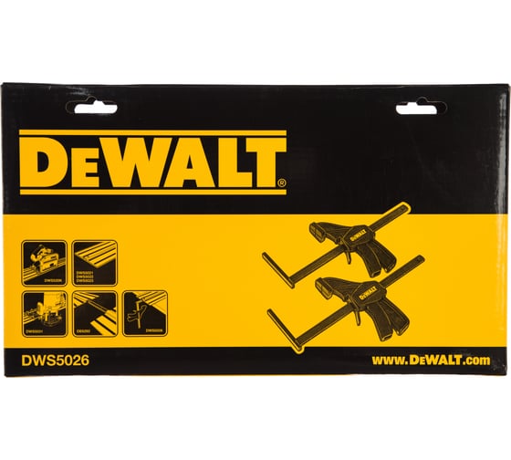 Струбцины 2 шт. DEWALT DWS 5026