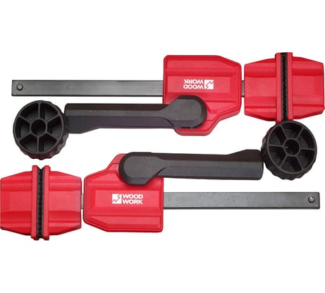 Прижим верстачный WOODWORK эксцентриковый для отверстия 20 мм комплект 2 шт CLM-006