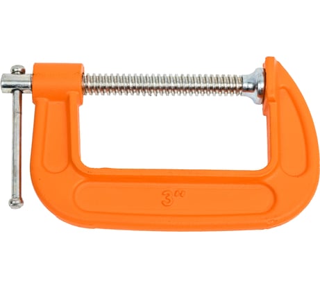 G-образная усиленная струбцина HARDEN, 75 мм 600201