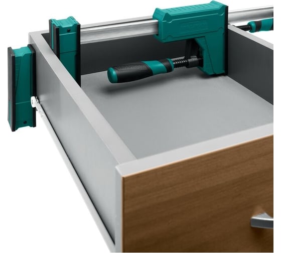 Корпусная струбцина KRAFTOOL Grand-300/450 300/450 мм, сжатие/распор, глубина зажима 95 мм 32240-30