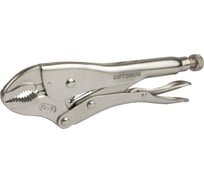 Зажимные клещи Optimus гейферные с овальными губками 250 мм 11210
