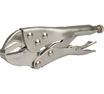 Зажимные клещи Optimus гейферные с прямыми губками 180 мм 10807