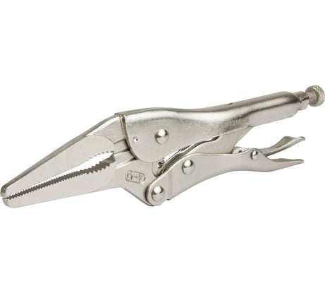 Зажимные клещи Optimus с фиксатором 230 мм удлиненные губки 11009