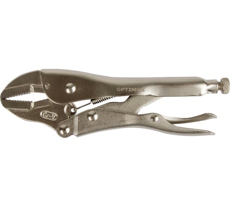 Зажимные клещи Optimus с прямыми губками 180 мм 11407