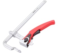 Цельнометаллическая струбцина REKON RF03-200-60 c храповиком 058103