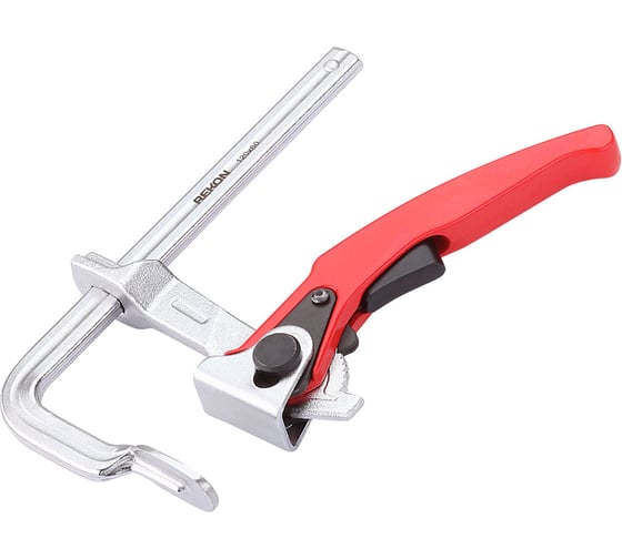 Струбцина цельнометаллическая REKON RF03-120-60 с храповиком 58101 058101