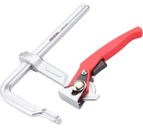 Цельнометаллическая струбцина REKON RF03-200-120 c храповиком 058114