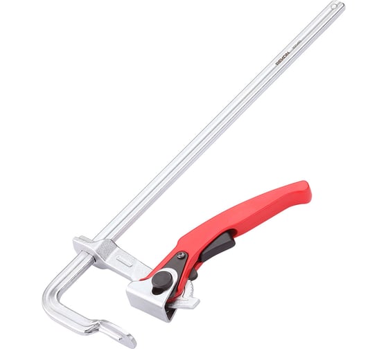 Струбцина цельнометаллическая REKON RF03-300-60 с храповиком 058104