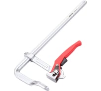 Струбцина цельнометаллическая REKON RF03-400-140 с храповиком 058123