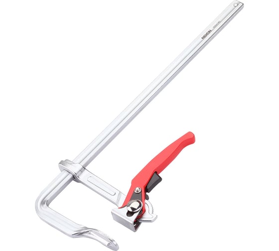 Цельнометаллическая струбцина REKON RF03-500-140 c храповиком 58124 1
