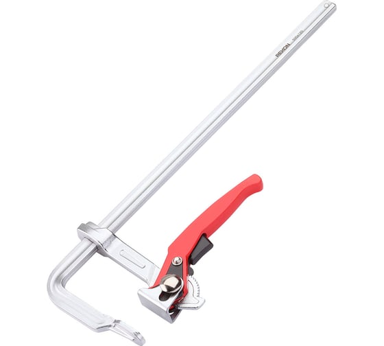 Цельнометаллическая струбцина REKON RF03-500-120 c храповиком 058118 1