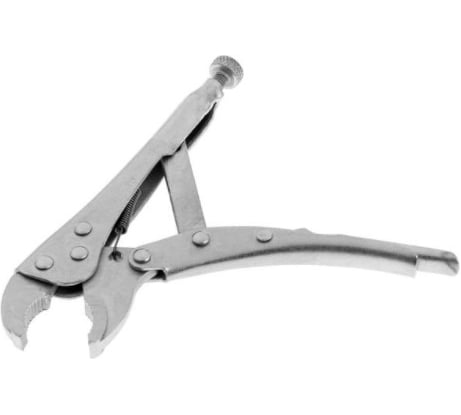 Ручной зажим ТУНДРА полукруглый захват, с фиксатором, 180 мм 2434312
