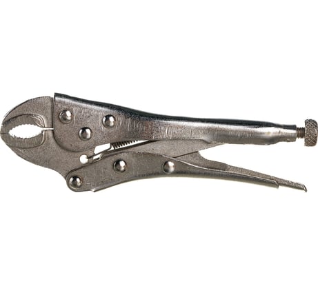 Ручной зажим ТУНДРА полукруглый захват, с фиксатором, 125 мм 2434311