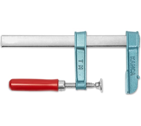 Короткая F-образная струбцина KANCA 80x250 мм, 60101030025