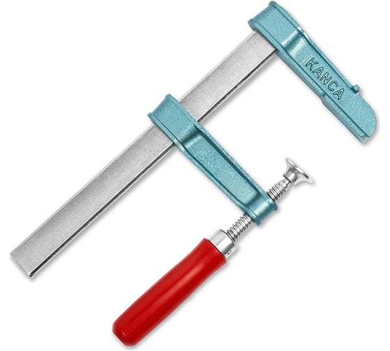 Короткая F-образная струбцина KANCA 80x300 мм, 60101030030 1
