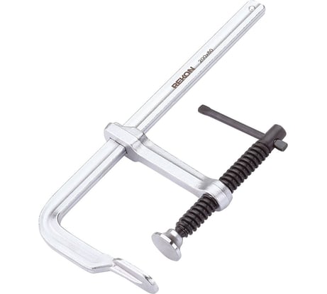 Цельнометаллическая струбцина REKON RF01-200-80 c Т-образной рукояткой 058006