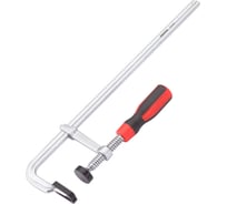 Цельнометаллическая струбцина с защитными колпачками REKON RF07-300-60 с эргономичной рукояткой из пластика 058204