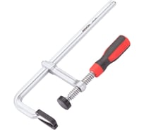 Цельнометаллическая струбцина с защитными колпачками REKON RF07-250-80 с эргономичной рукояткой из пластика 058207