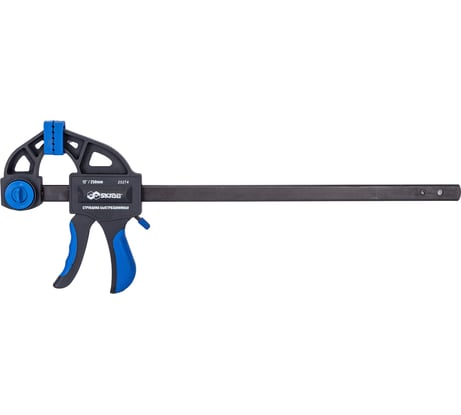 Быстрозажимная реечная струбцина SKRAB 250мм 25274