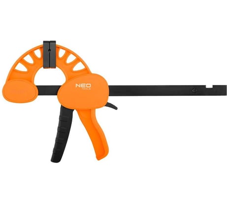 Быстрозажимная струбцина NEO TOOLS heavy duty 6", 150 мм 45-500
