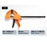 Быстрозажимная струбцина NEO TOOLS heavy duty 12", 300 мм 45-501 2