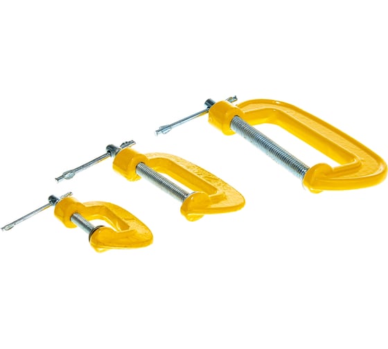 Набор струбцин Stayer SG-3 тип G 25-50-75 мм, 3212-H3_z03