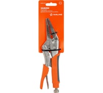 Зажим AIRLINE с фиксацией с удлиненным захватом двухкомпонентная рукоятка 225мм ATBL004