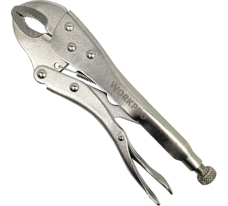 Клещи зажимные WORKPRO с изогнутыми зажимами 250мм PRO WP231071