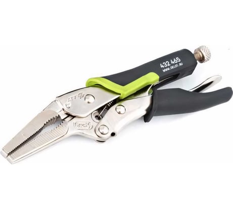 Зажим Дело Техники с фиксацией с удлиненным захватом, двухкомпонентная рукоятка 165 мм 432465