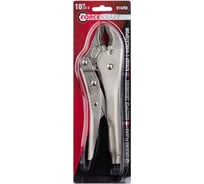 Гейферный зажим FORCEKRAFT овальные губки, Profi, 10"-250мм, в блистере 19965 FK-614250