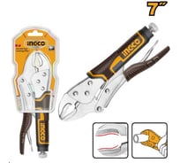 Зажимные клещи INGCO 180мм HCJLW0207
