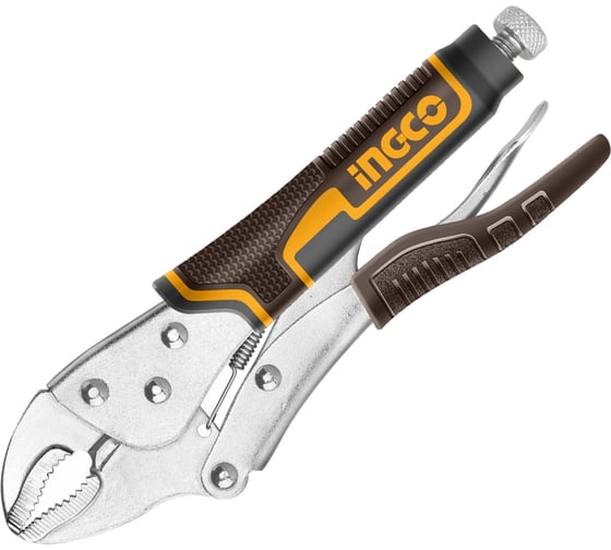 Зажимные клещи INGCO 180мм HCJLW0207