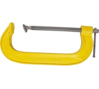 G-образная струбцина Hanskonner 250 мм/10'', чугун, оксидированный винт HK1078-01-250