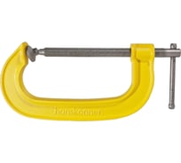 G-образная струбцина Hanskonner 150 мм/6'', чугун, оксидированный винт HK1078-01-150