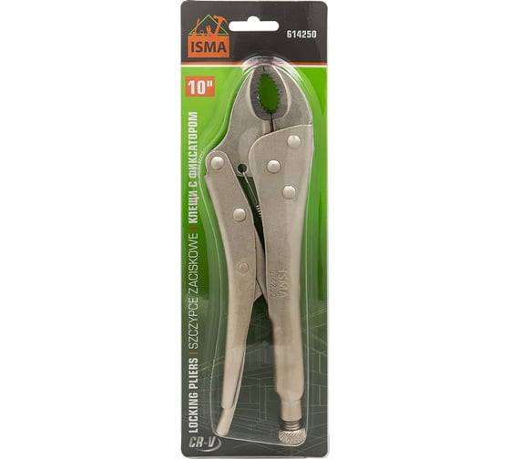 Клещи с фиксатором ISMA 10" ISMA-614250(60648)