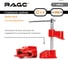 Трубная струбцина RAGE by VIRA Quick-lock 3/4" 203200 1