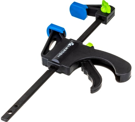 Столярная струбцина HOEGERT TECHNIK быстрозажимная, 100x34 мм HT3B935