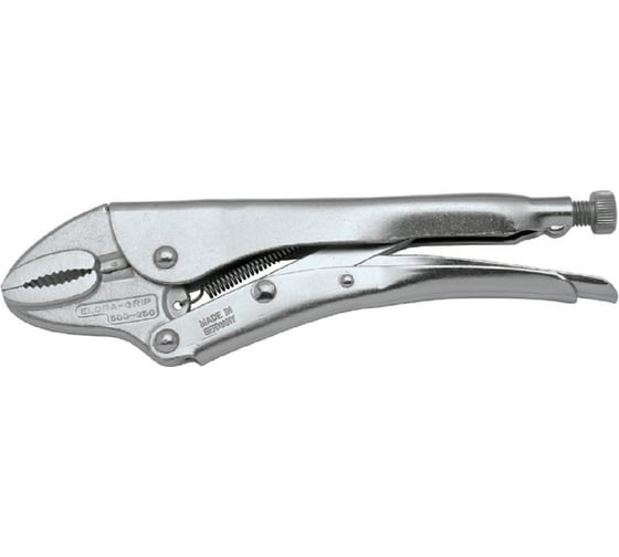 Зажимные клещи с кусачками для проводов с округлыми губками ELORA 500-250
