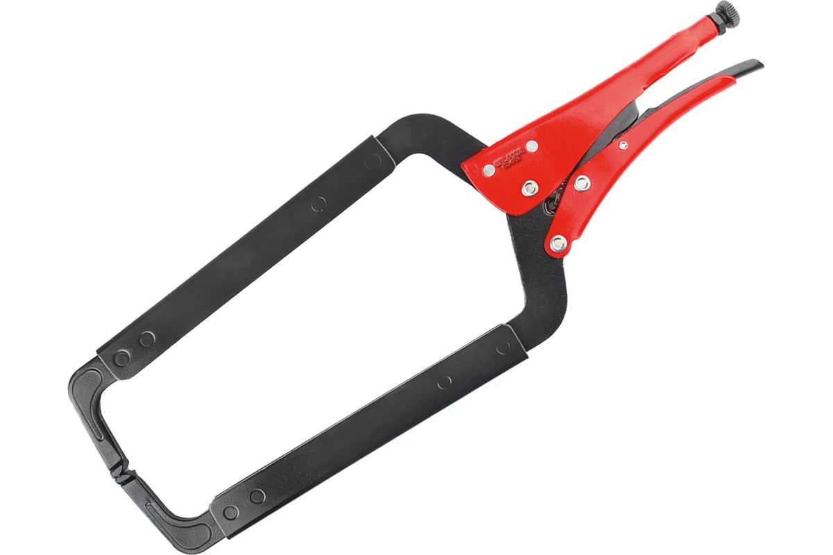 Шарнирная струбцина с-образная удлинённая Ceta Form 260 мм E55-470-2 ...