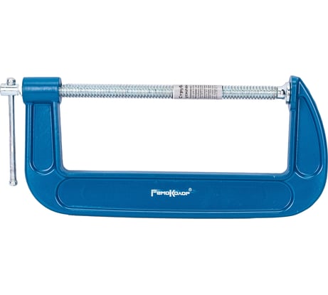 Струбцина РемоКолор G-образная, усиленная, 200 мм, 44-1-700