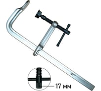 Кованая усиленная F-образная струбцина DUEL 120x300 мм, 37203012
